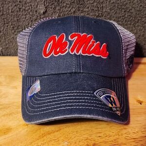 Top of the World Ole Miss Stretchfit Hat - New